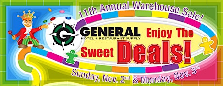 General Hotel & Restaurant Supply Warehouse Sale & Trade Expo primary image