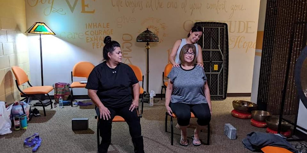 Chair Yoga Sound Meditation Move Your Way Sat 01 18 20 11am