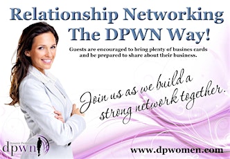 DPWN Hoffman Estates/South Barrington Chapter Membership & Networking Event primary image