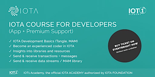 IOTA Course for Developers // Learning App with Premium Support primary image