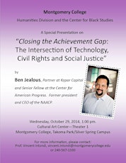 “Closing the Achievement Gap:  The Intersection of Technology, Civil Rights and Social Justice” primary image