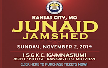 Junaid Jamshed @ Kansas City, MO on Sunday, November 2, 2014 primary image