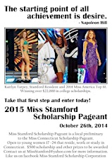 2015 Miss Stamford Scholarship Competition primary image
