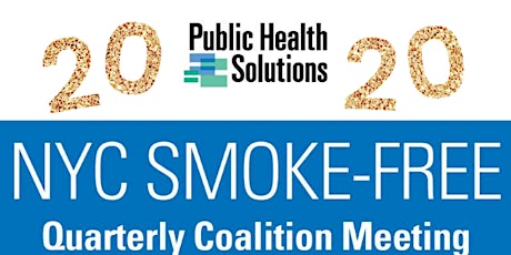 NYC Smoke-Free Quarterly Meeting - January 9 primary image