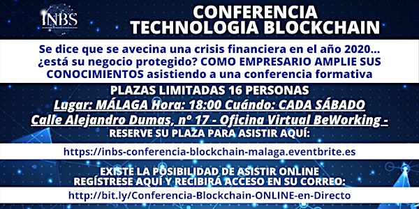 Conferencia Technologia Blockchain Empresarios