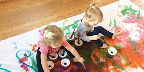 Toddler Time Painting at theCAPspot primary image