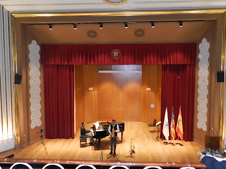 Imagen de El magnífico saxofonista David Hernando Vitores en Arbeiza, Navarra