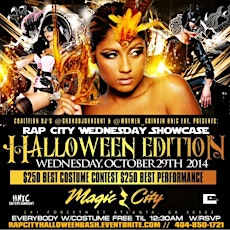 Rap City Wednesday Halloween Edition $250 Costume Contest $250 Best Performer primary image