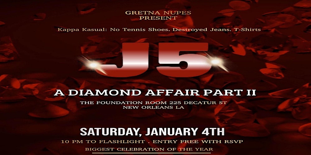 J5 The Diamond Affair A Night For The Achievers Tickets