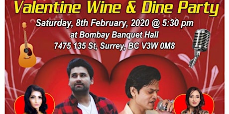 Valentine Wine & Dine Party primary image