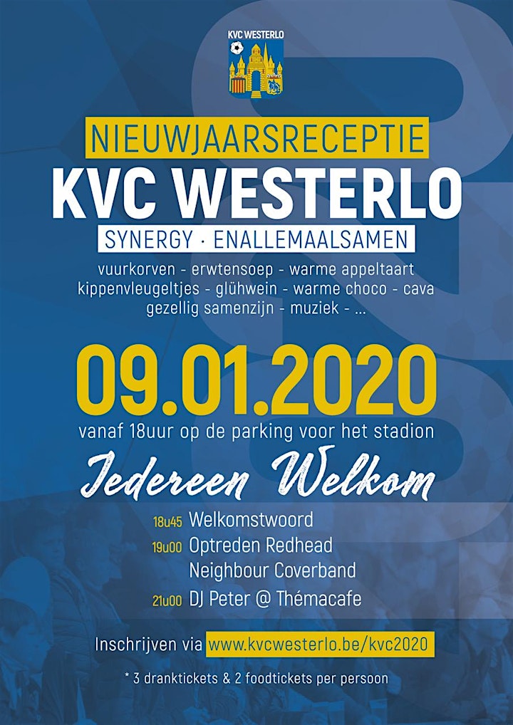 Afbeelding van Nieuwjaarsreceptie KVC Westerlo