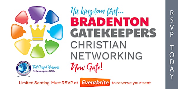 Gatekeepers - Christian Business Network Meeting (Bradenton) 1/15/2020