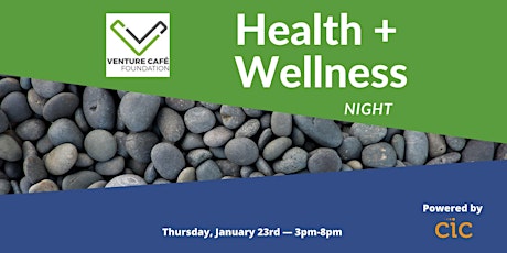 Health + Wellness Venture Cafe'  primary image