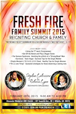 Fresh Fire Family Summit 2015:  Reigniting Church and Family primary image
