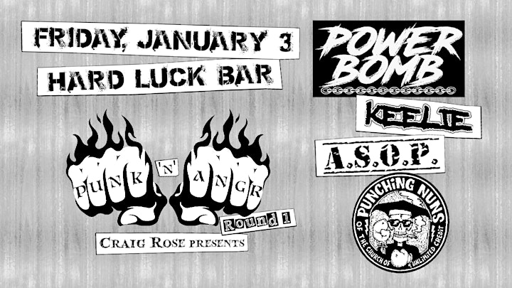
		Power Bomb, Keelie, ASOP, Punching Nuns - Punk N' Angr Vol 1 image
