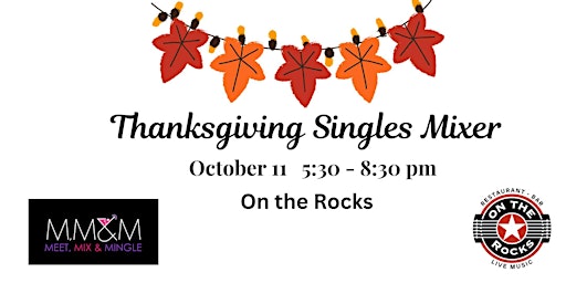 Image principale de Thanksgiving Singles Mixer - October 11