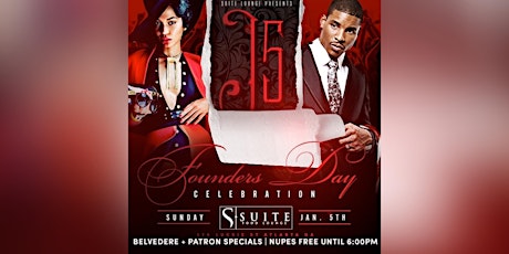 THIS SUNDAY :: J5 KAPPA ALPHA PSI FOUNDERS DAY CELEBRATION "BRUNCH & DAY PARTY" @ SUITE FOOD LOUNGE primary image