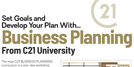 C21 University Series: Business Planning primary image