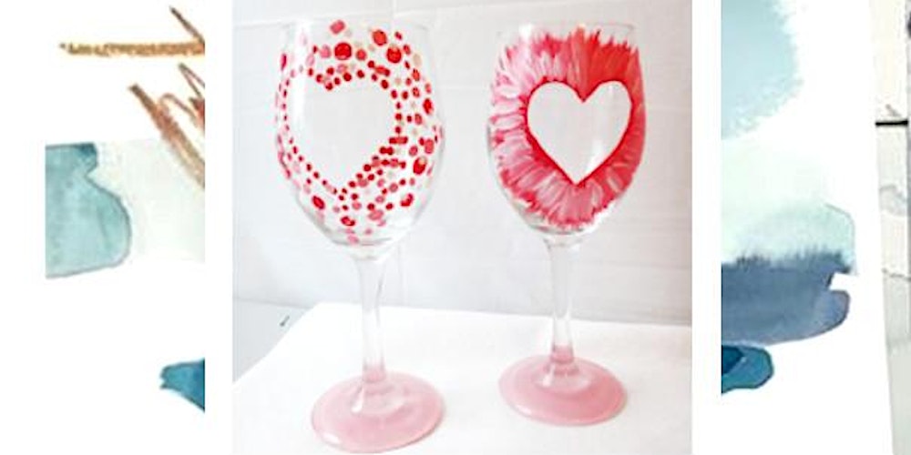 Seahawks Valentines Wine Glass Painting Party At Top Rung Brewing