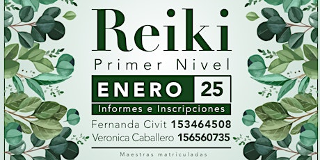 Imagen principal de Iniciación en el Primer Nivel de Reiki