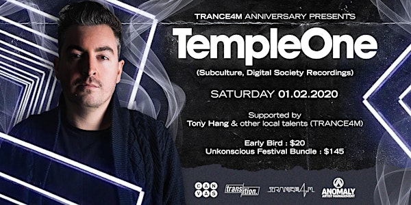 Trance4m Anniversary pres. Temple One