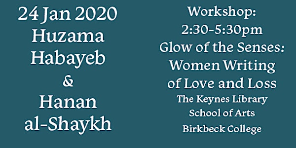 Arabic Stories and Poetry in Translation Workshop: Glow of the Senses