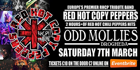 Red Hot Copy Peppers Live At Odd Mollies Drogheda