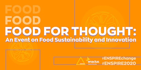 Food For Thought: An Event on Food Sustainability and Innovation primary image