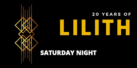 Hauptbild für Lilith 2020 - Saturday Night