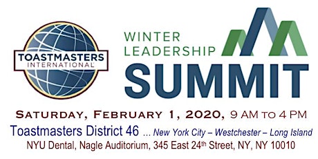 Toastmasters District 46 Winter Leadership Summit primary image