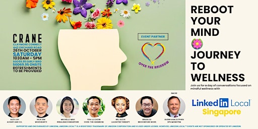 Imagen principal de Reboot Your Mind with LinkedIn Local™ - Singapore: Journey to Wellness