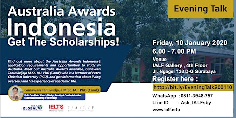 Australia Awards Indonesia: Get the Scholarships! primary image