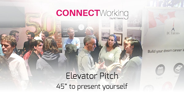 CONNECTWorking February 4th, 2020 - Elevator Pitch