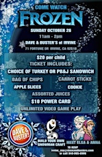 FROZEN Watch Party at Dave & Buster's Irvine primary image