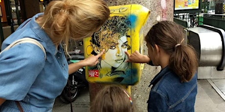 Paris street art tour for kids and families