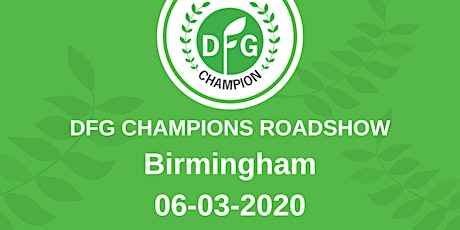 DFG Champions Roadshow Birmingham primary image