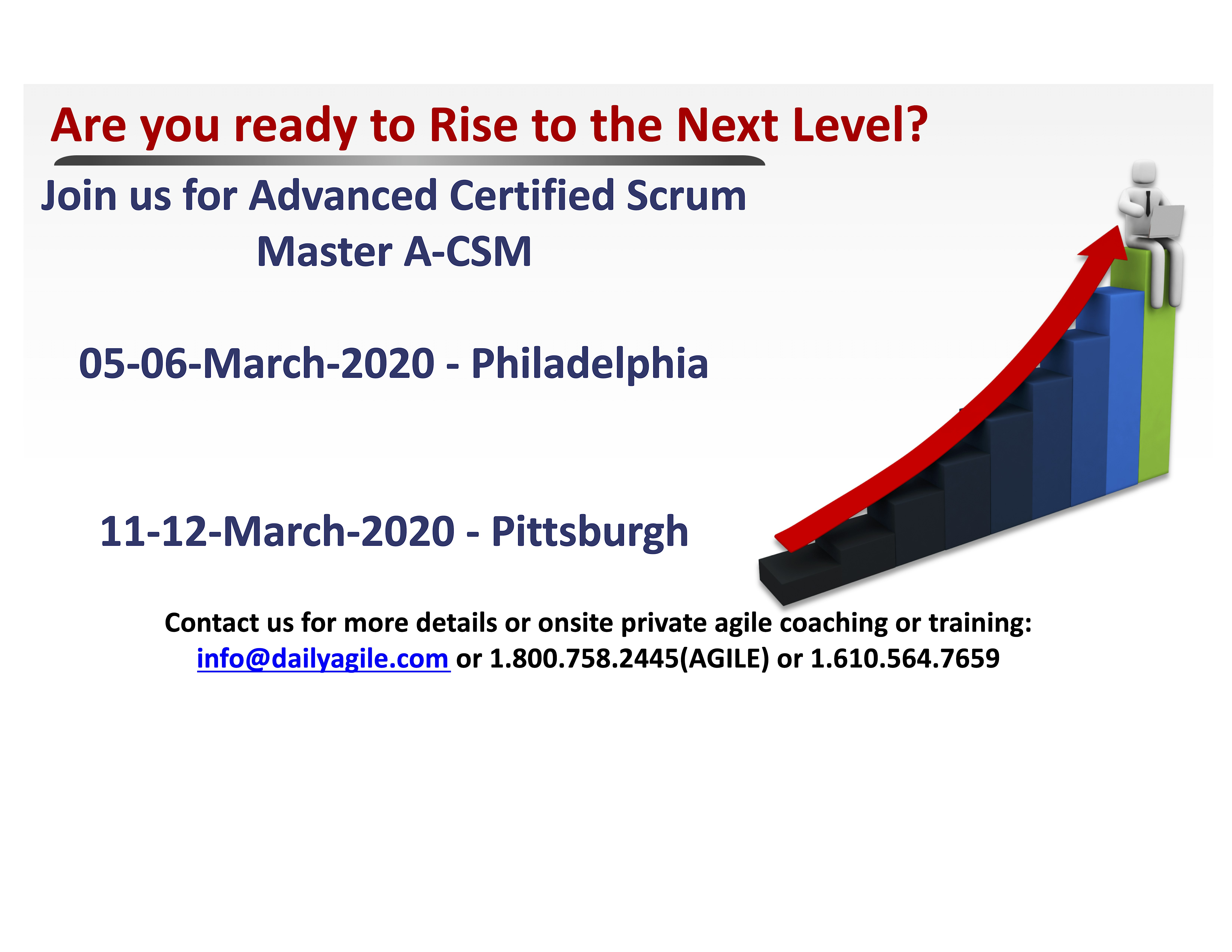 Advanced Certified Scrum Master (A-CSM) in Pittsburgh, PA
