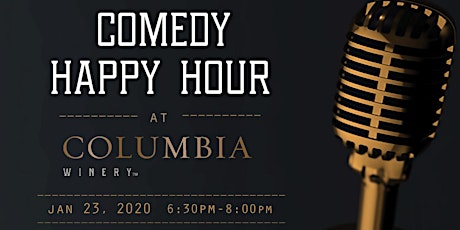 Club Comedy Happy Hour at Columbia Winery primary image