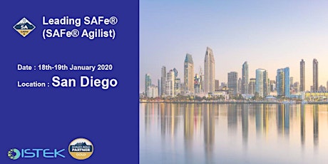 Leading SAFe  with SAFe Agilist 5 Certification - San Diego primary image