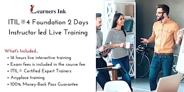 ITIL®4 Foundation 2 Days Certification Training in Cloncurry