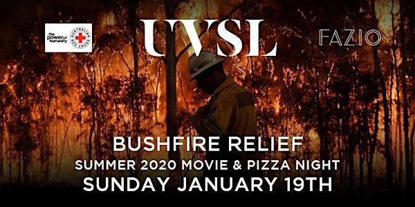UVSL Bushfire Relief Movie & Pizza Night (Movie: Ferris Bueller's Day Off)