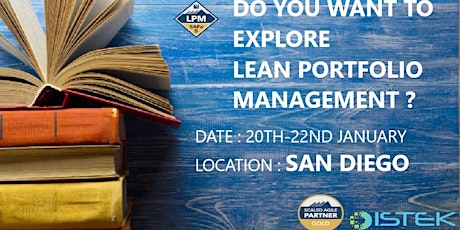 SAFe® Lean Portfolio Management with LPM Certification - San Diego primary image