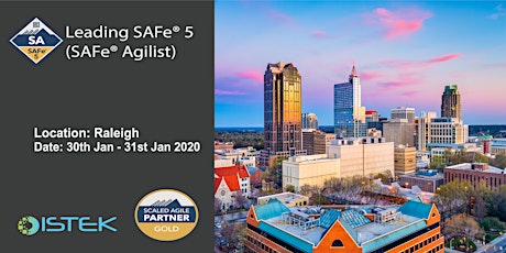 Leading SAFe  with SAFe Agilist 5 Certification - Raleigh primary image