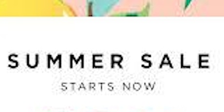 Summer Weekend Sale primary image