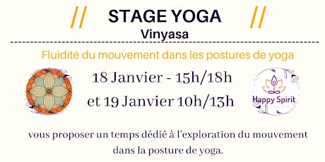 Image principale de Stage Yoga Vinyasa
