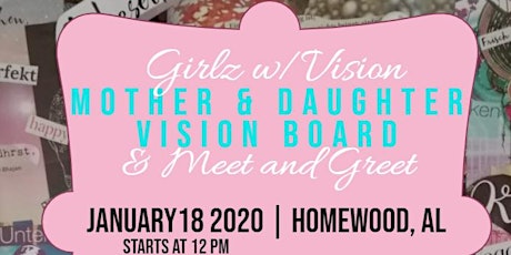 2020 Mother & Daughter Vision Board Party! primary image