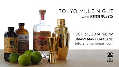 Tokyo Mule Night with Shrub & Co. primary image