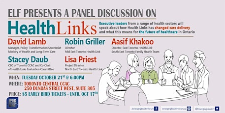 ELF Presents a Panel Discussion on Health Links primary image
