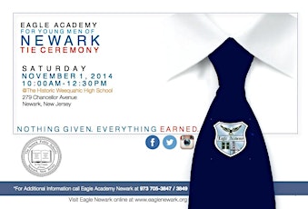 Eagle Academy Newark 2014 Tie Ceremony primary image