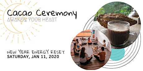 New Year + Full Moon + Cacao Ceremony primary image